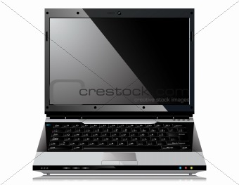 Shiny Vector Laptop