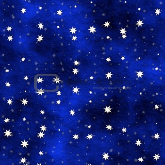 Stars on a ceiling
