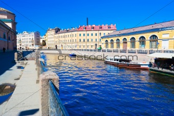 Canal in Saint Petersburg