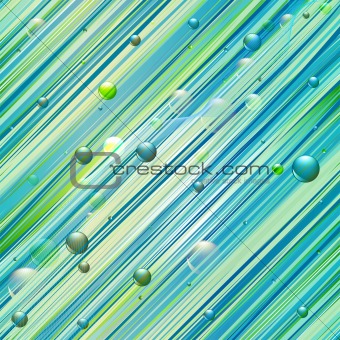 Cyan-toned Vertical Striped Pattern Background 
