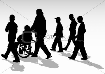 Disabled walk