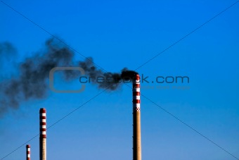 Three smokestacks