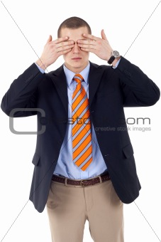  the see no evil gesture
