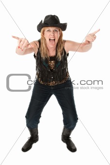 Funny cowgirl 