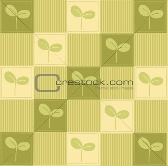 green seeding background