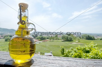 Small bottle of Olive Oil