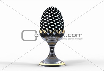 Easter egg on the pedestal