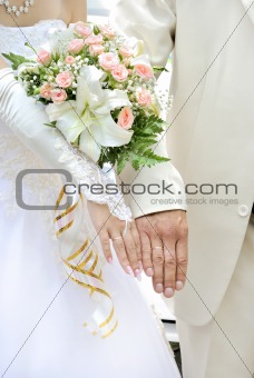 Hands of the marrying