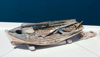 Old worn-out boat