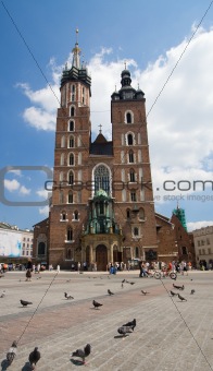 Church Mariacki in Cracow, Poland