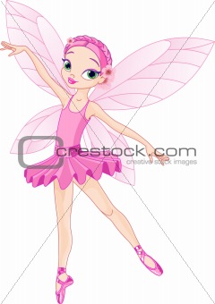 Cute pink fairy