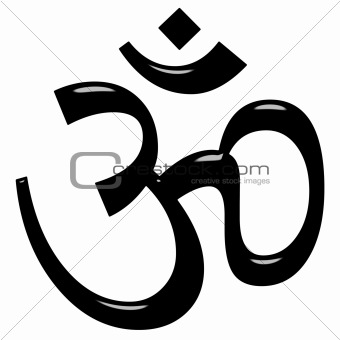 3D Hinduism Symbol