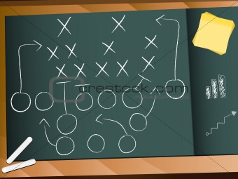 Teamwork Football Game Plan Strategy