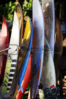 Surfing boards