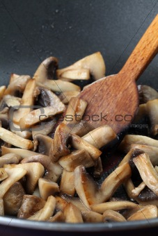 Fried mushrooms