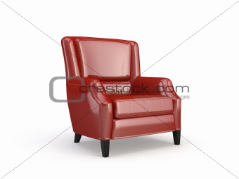 classic red chair