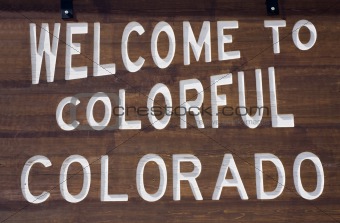 Welcome to Colorado  
