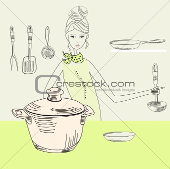 Cook woman