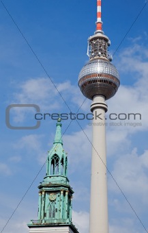 Berlin tv tower -  fernsehturm