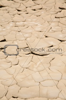 detail of dry ground