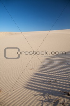 sand to the horizon