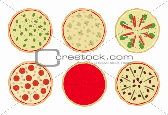 Pizza with toppings 2
