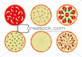 Pizza with toppings 3