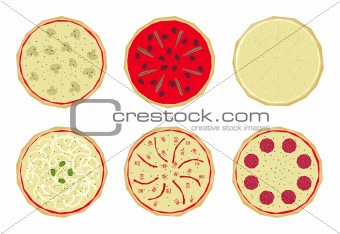 Pizza with toppings 4
