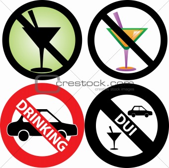 No Drinking Sign 2