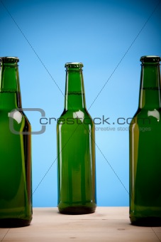 Chilled golden beer concpet