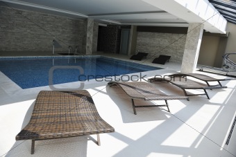 indoor swimming  pool