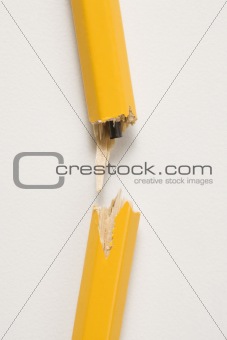 Broken pencil.