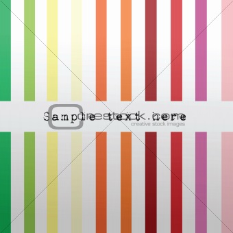 Abstract banner with stripes