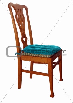 Antique Chair with Cushion