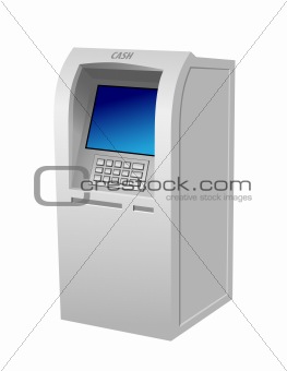 Cash machine atm
