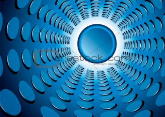 Futuristic abstract background. Vector Illustration.