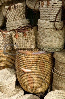 Moroccan baskets