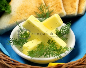 Tray Of Butter