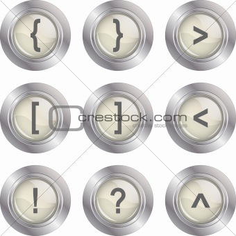 Mathematics buttons