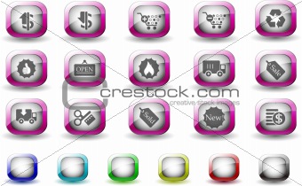 Sale and Shopping icons