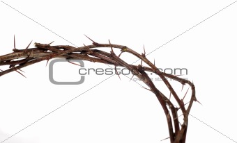 Crown of wood with thorns