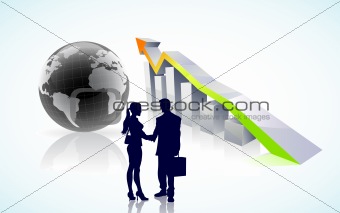 vector global business success 