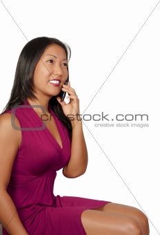 Woman on the Phone