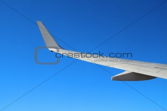 wing of a plane