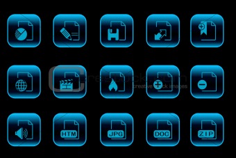 Document and File formats icons 