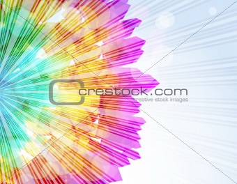 Abstract fly arrow shapes vector background 