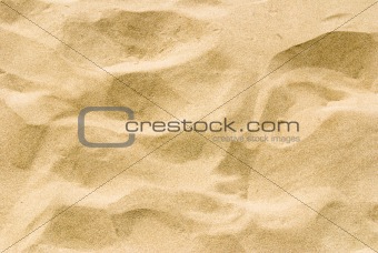 Close up of sand beach, Gruissan France.