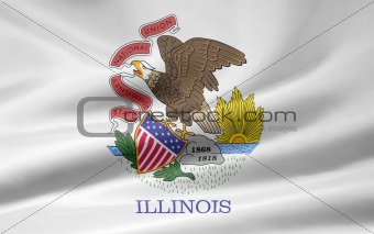 Flag of Illinois - USA
