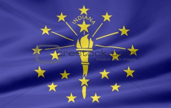 Flag of Indiana - USA