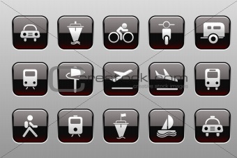 Transportation and Vehicle icons